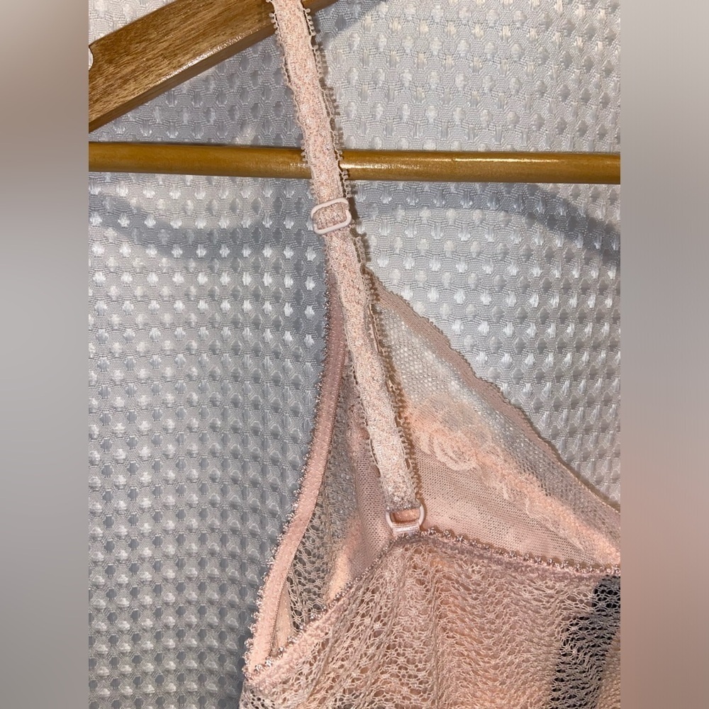 Platinum‎ Lingerie soft pink Stretchy Lace Bralette - Picture 9 of 12